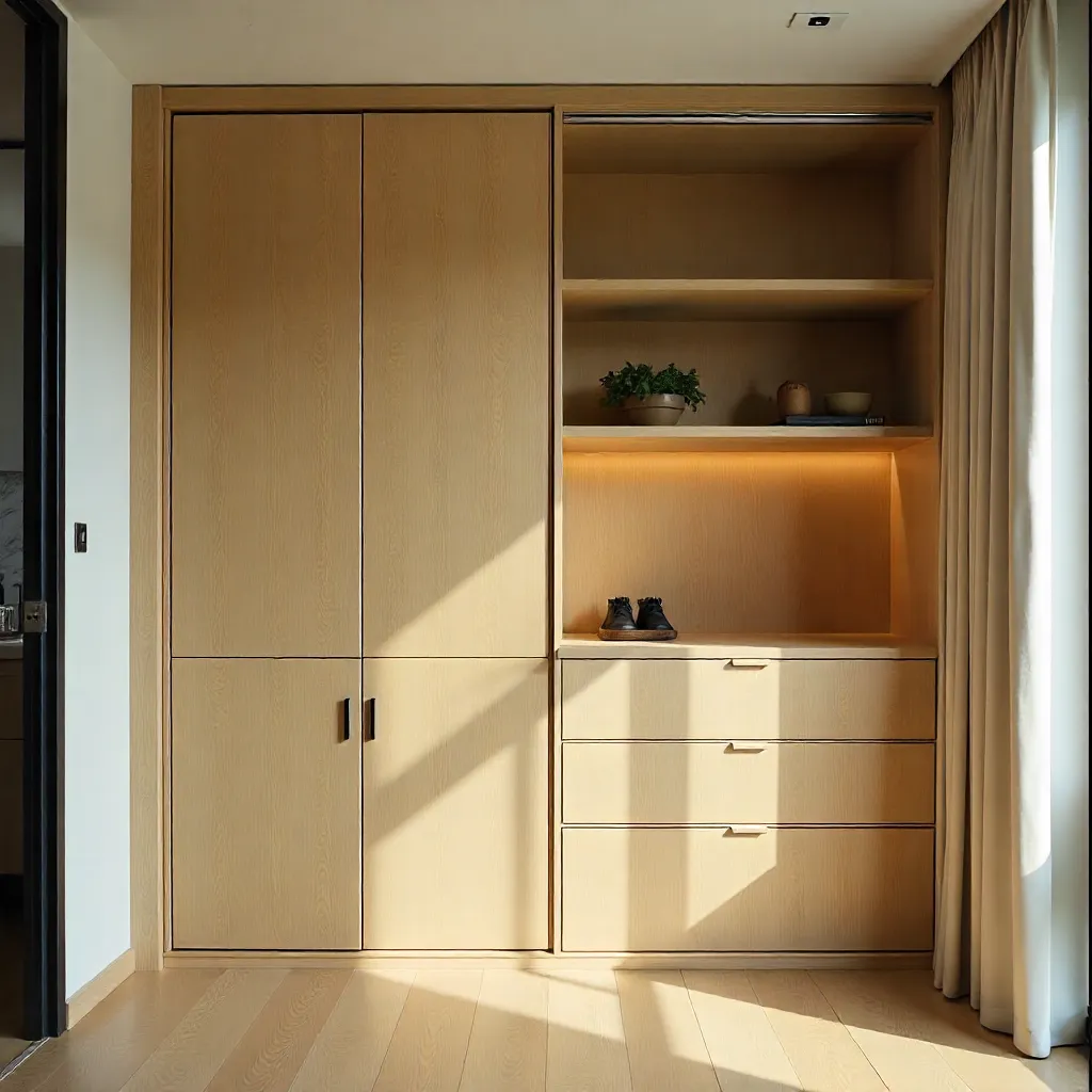 Wandgemonteerd opslagsysteem